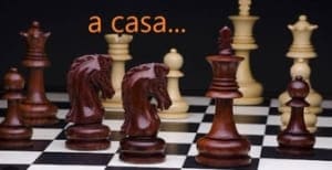giocare a scacchi a casa