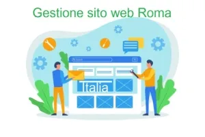 gestione sito web Roma Italia